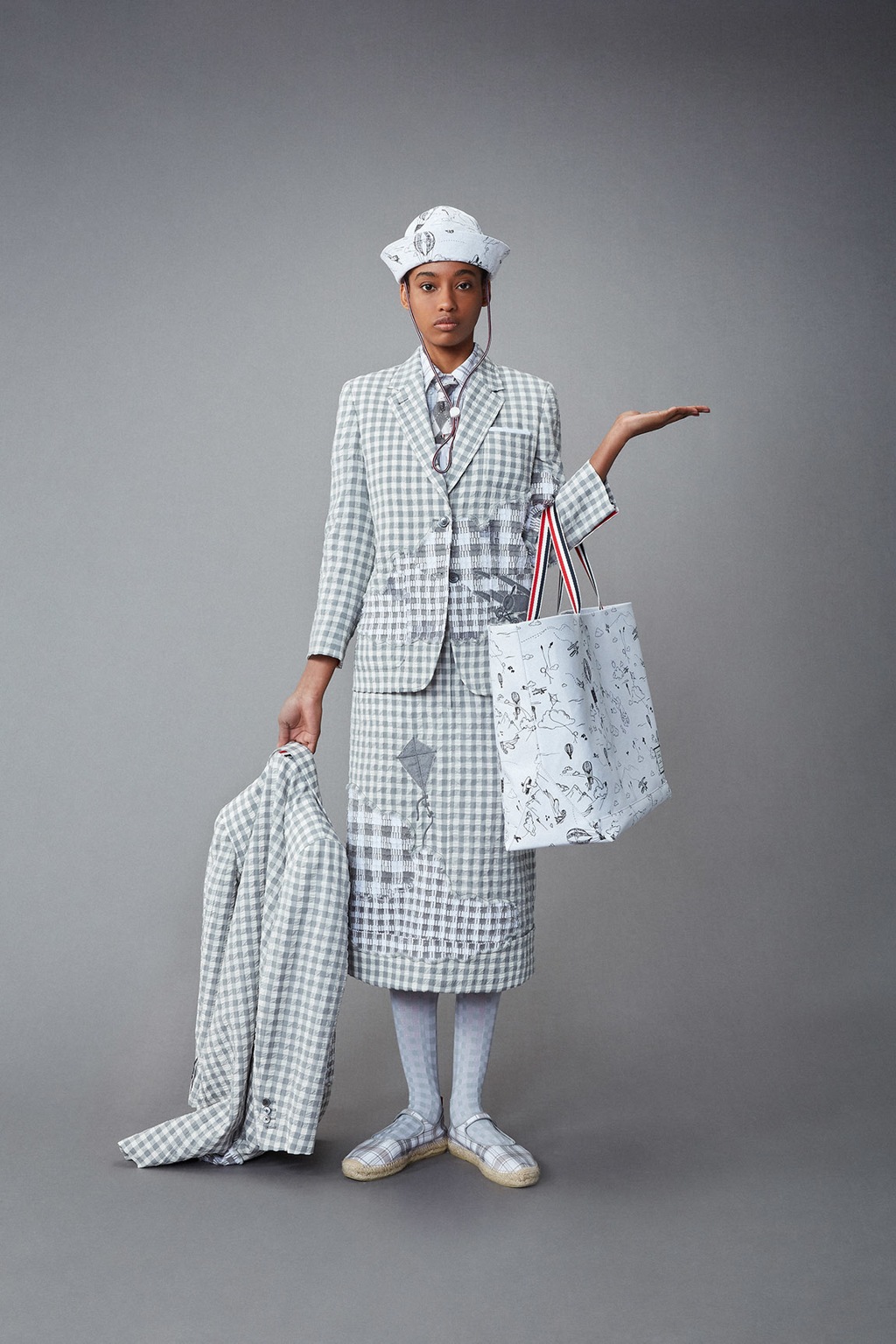 THOM BROWNE WOMENS SPRING 1 2022 - LOOK 15