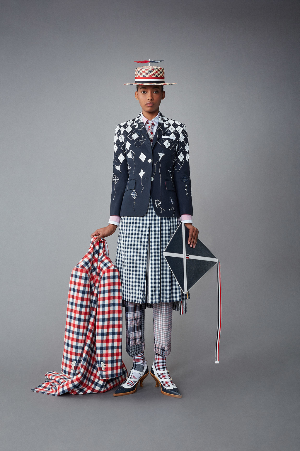 THOM BROWNE WOMENS SPRING 1 2022 - LOOK 31