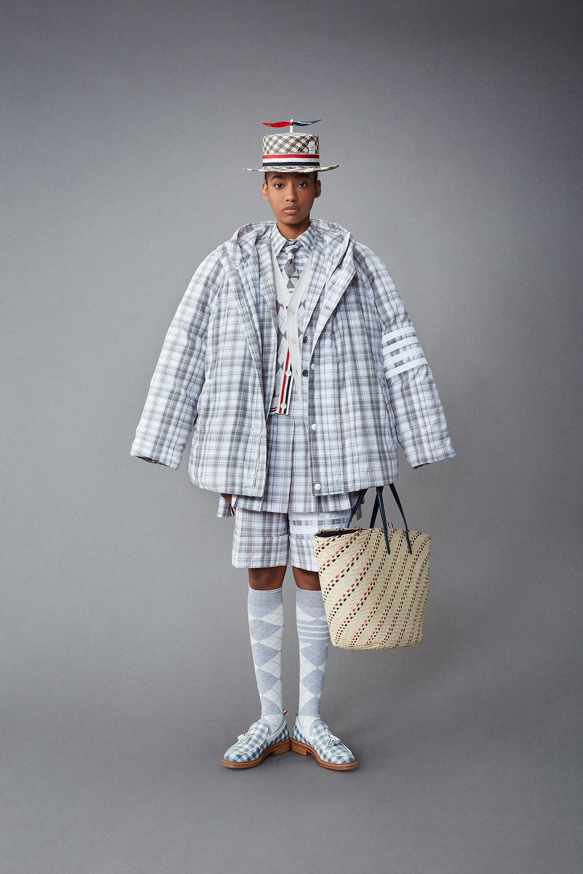 THOM BROWNE WOMENS SPRING 1 2022 - LOOK 7