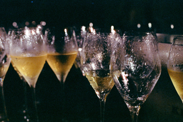 a night of champagne