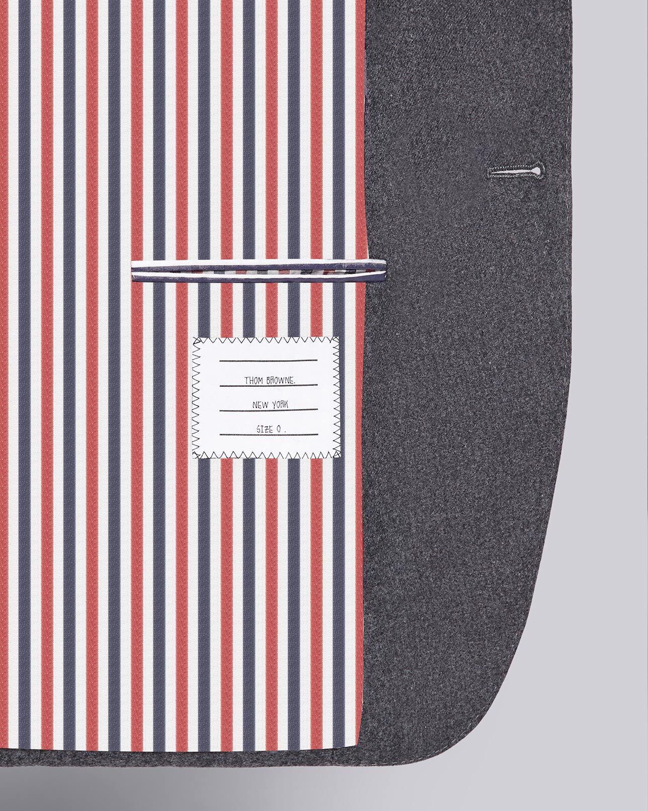 Discover Thom Browne Personalization and Customization.