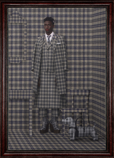 … thom browne tartan …