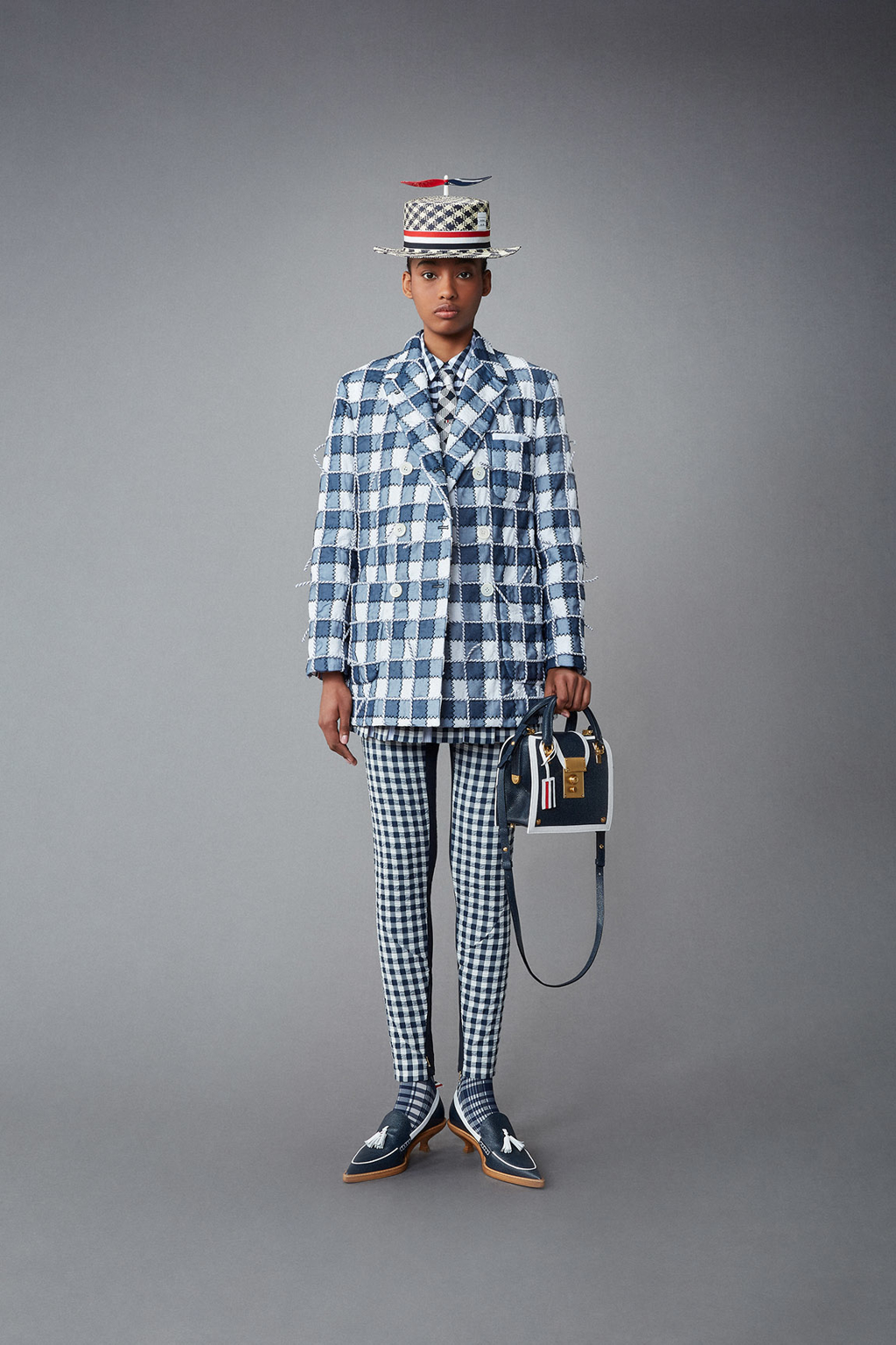 THOM BROWNE WOMENS SPRING 1 2022 - LOOK 39