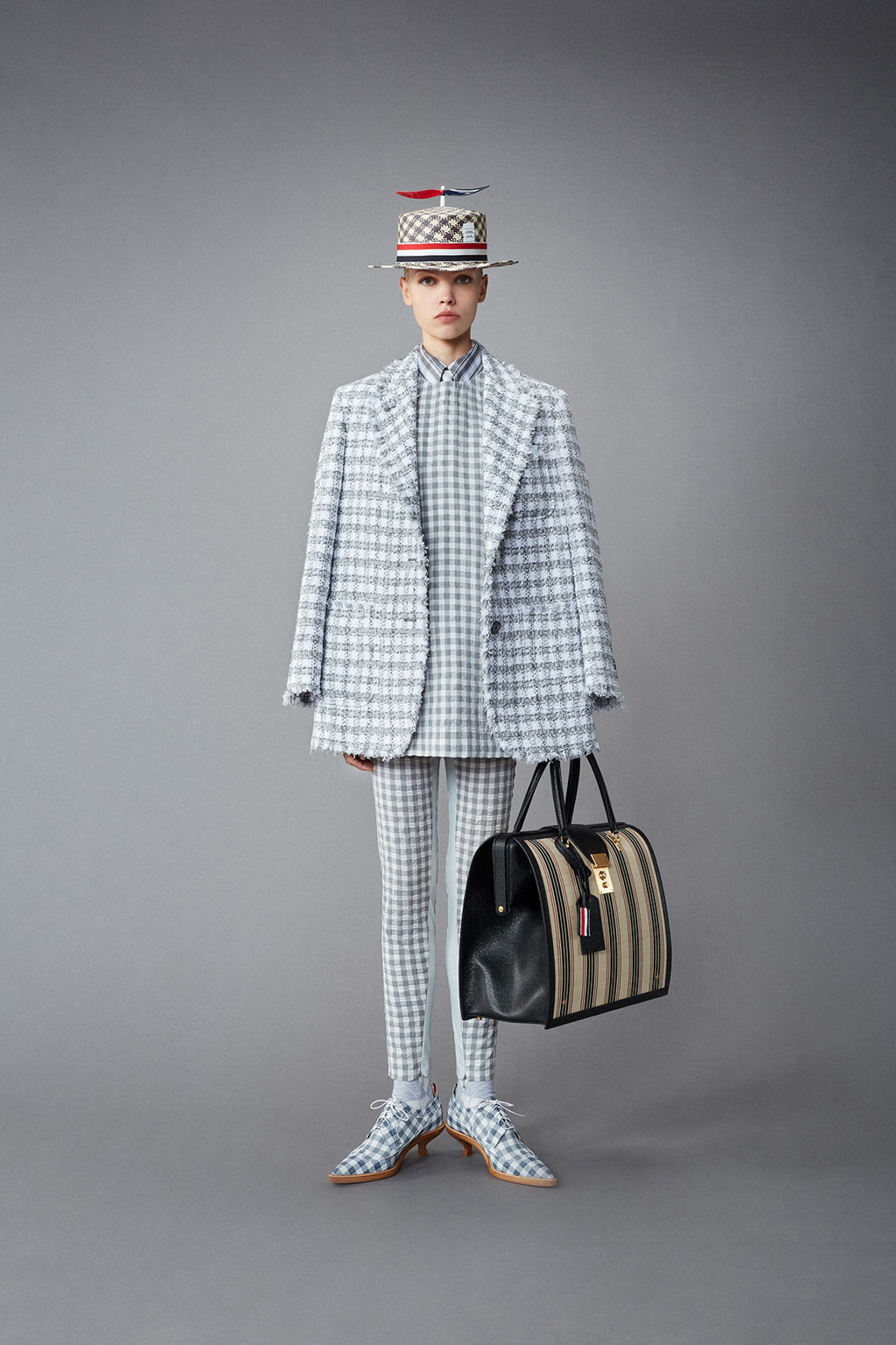 THOM BROWNE WOMENS SPRING 1 2022 - LOOK 14