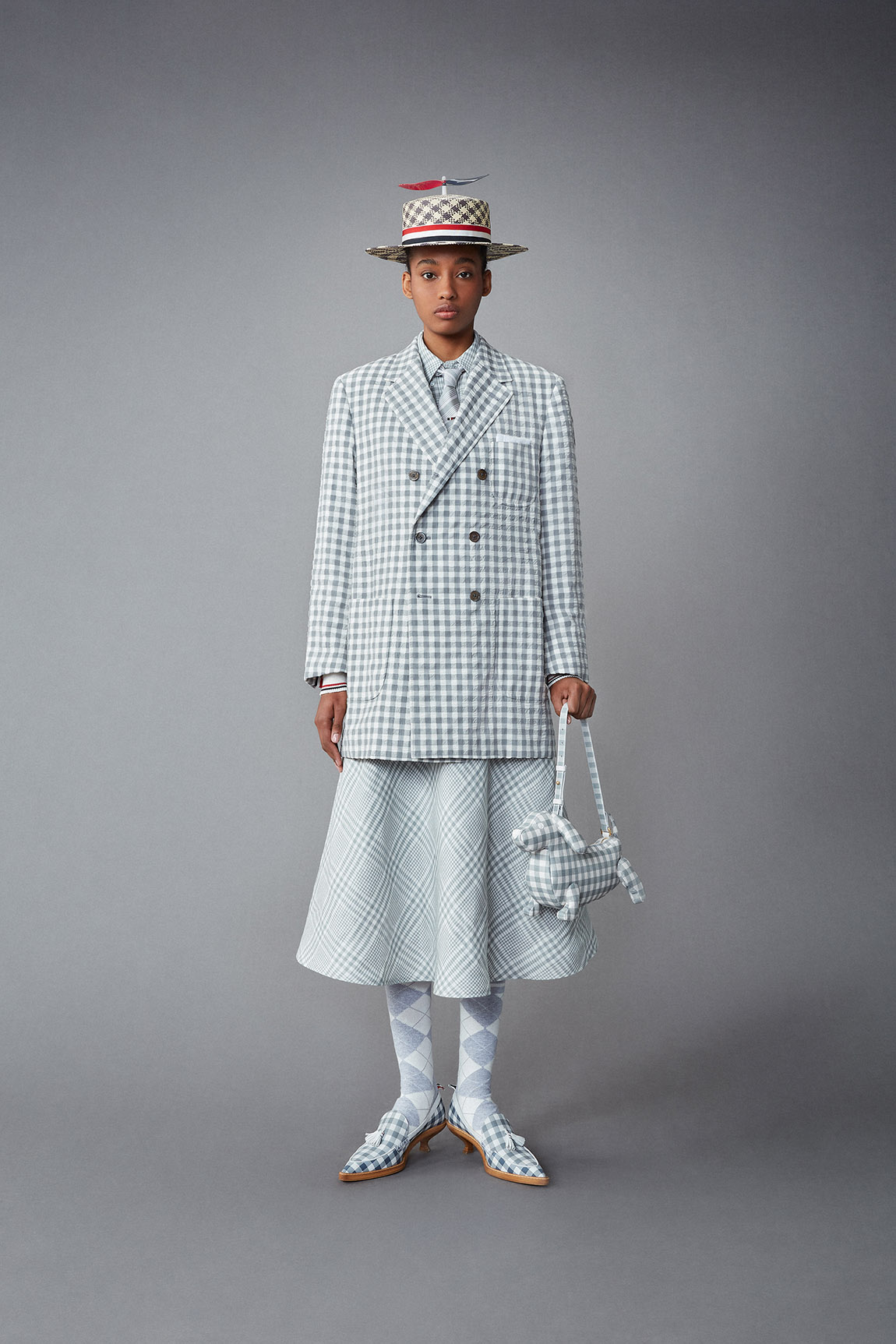 THOM BROWNE WOMENS SPRING 1 2022 - LOOK 11