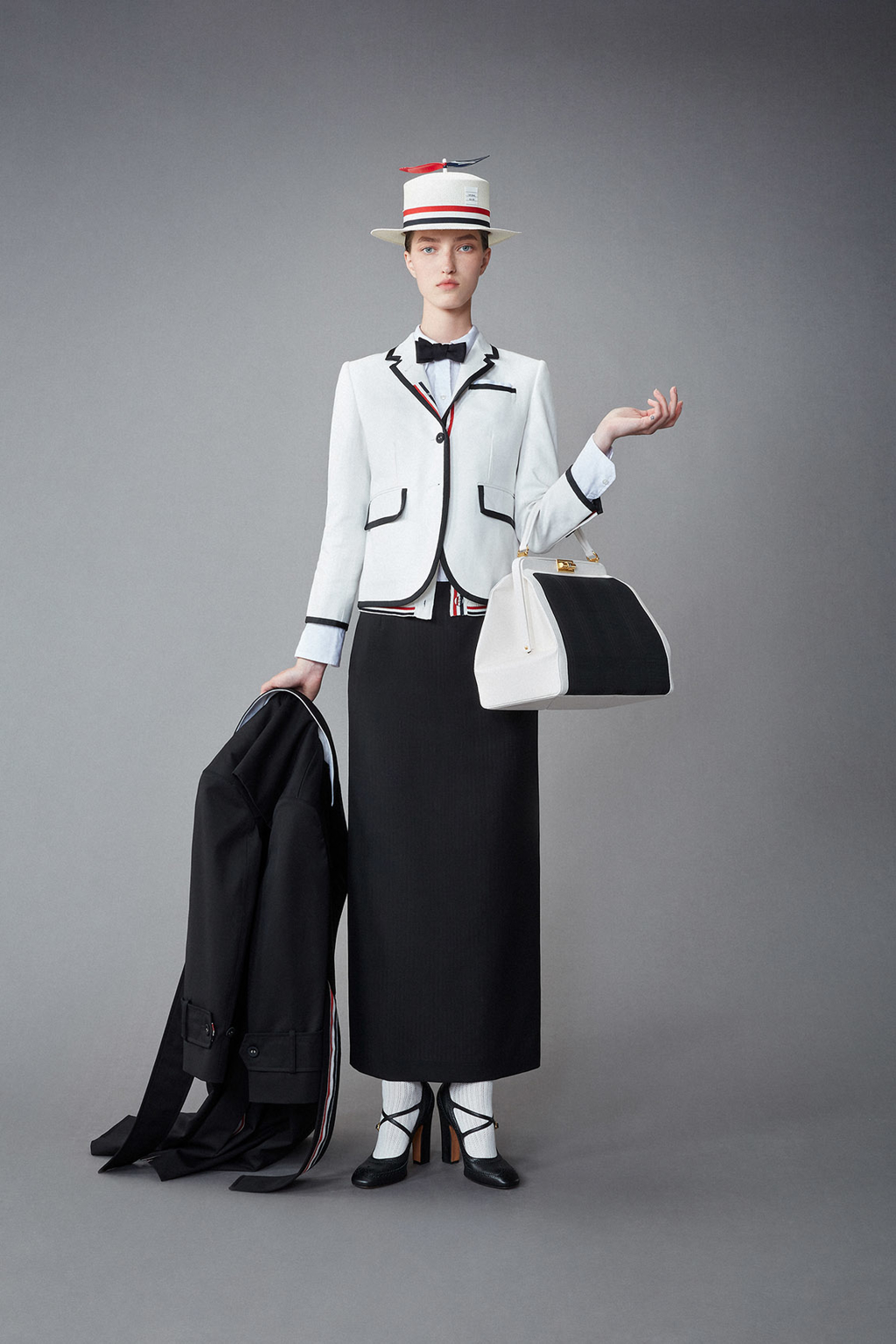 THOM BROWNE WOMENS SPRING 1 2022 - LOOK 47