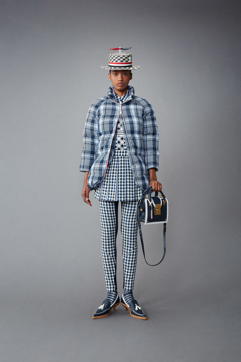 THOM BROWNE WOMENS SPRING 1 2022 - LOOK 38