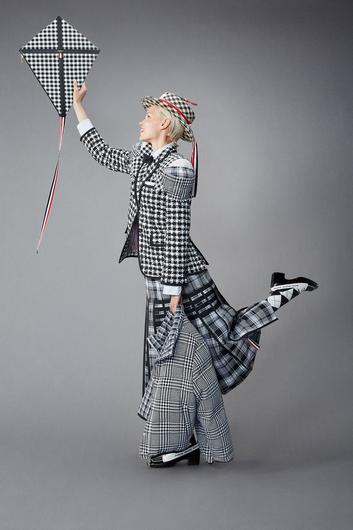 THOM BROWNE WOMENS SPRING 1 2022 - LOOK 51