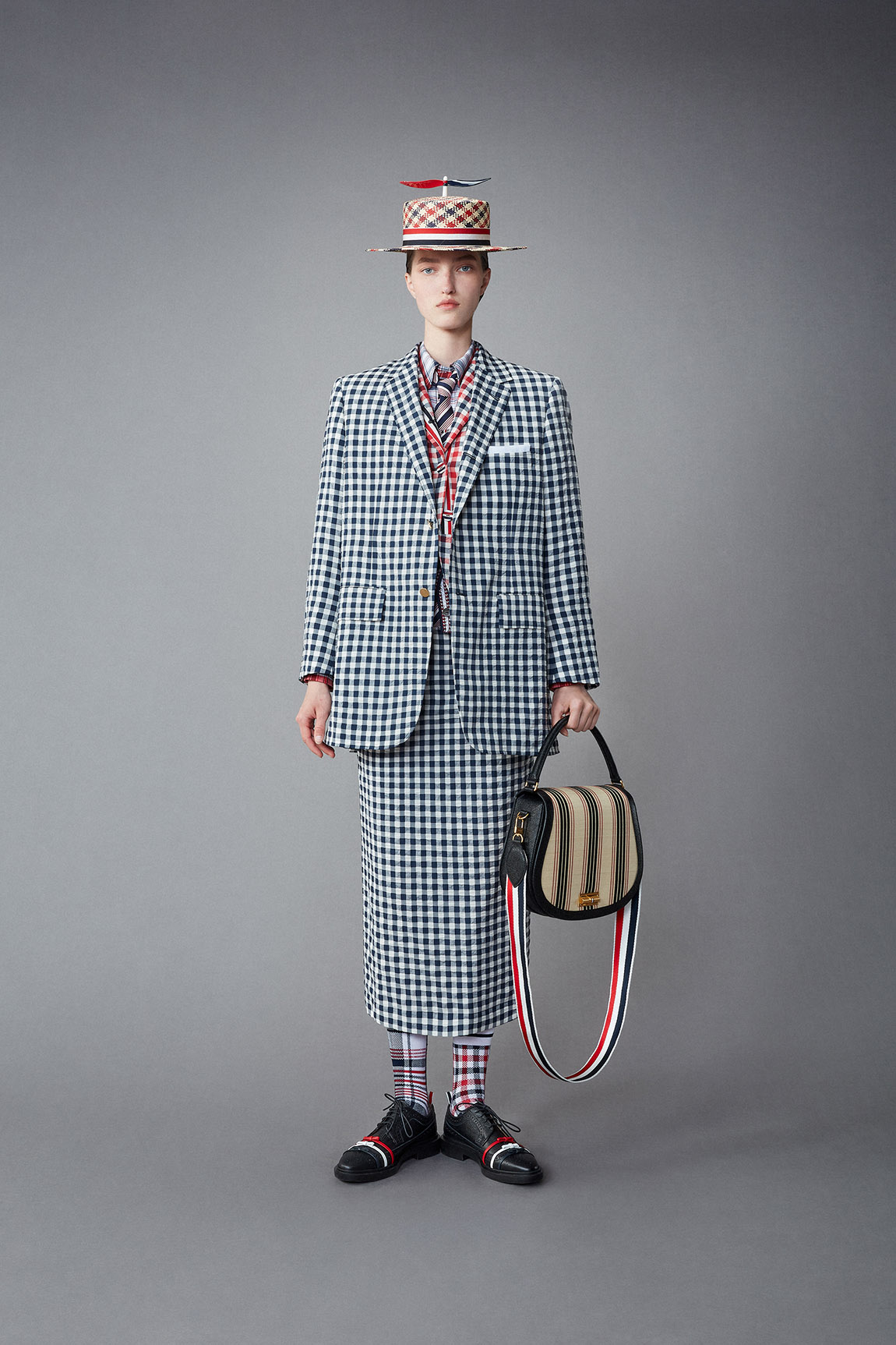 THOM BROWNE WOMENS SPRING 1 2022 - LOOK 41