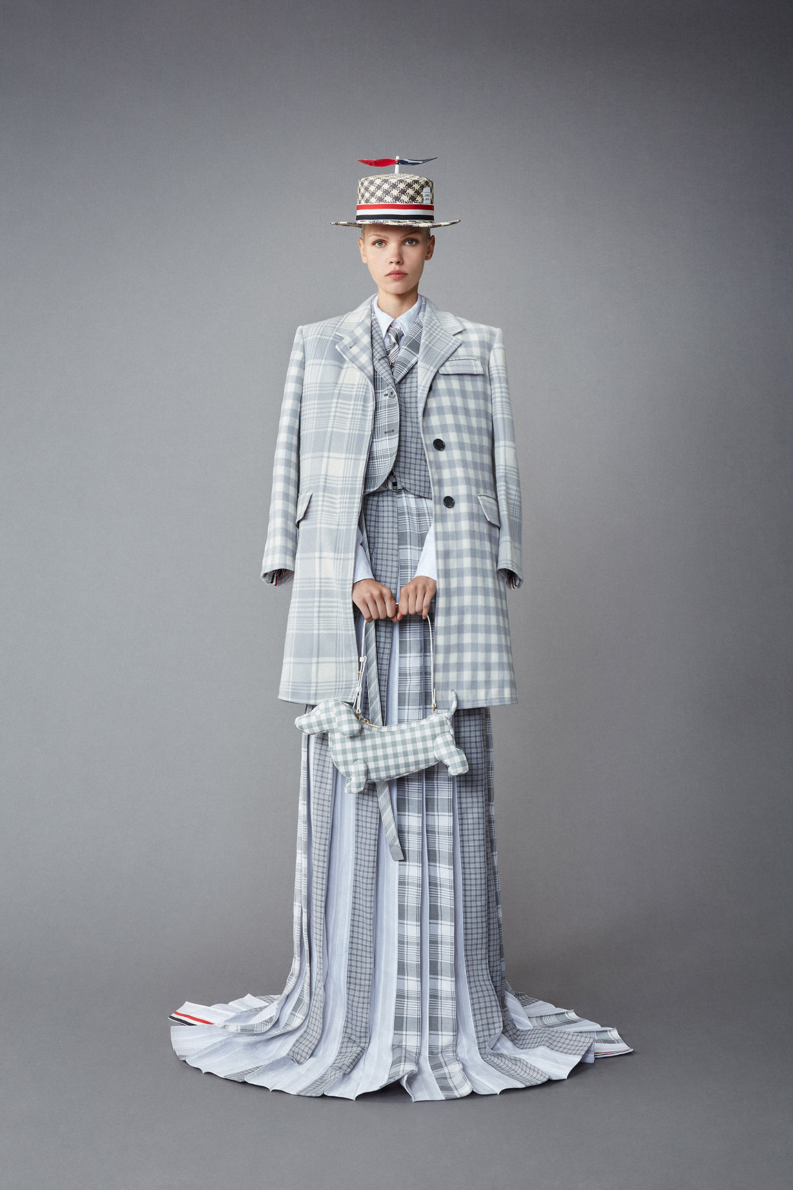 THOM BROWNE WOMENS SPRING 1 2022 - LOOK 56