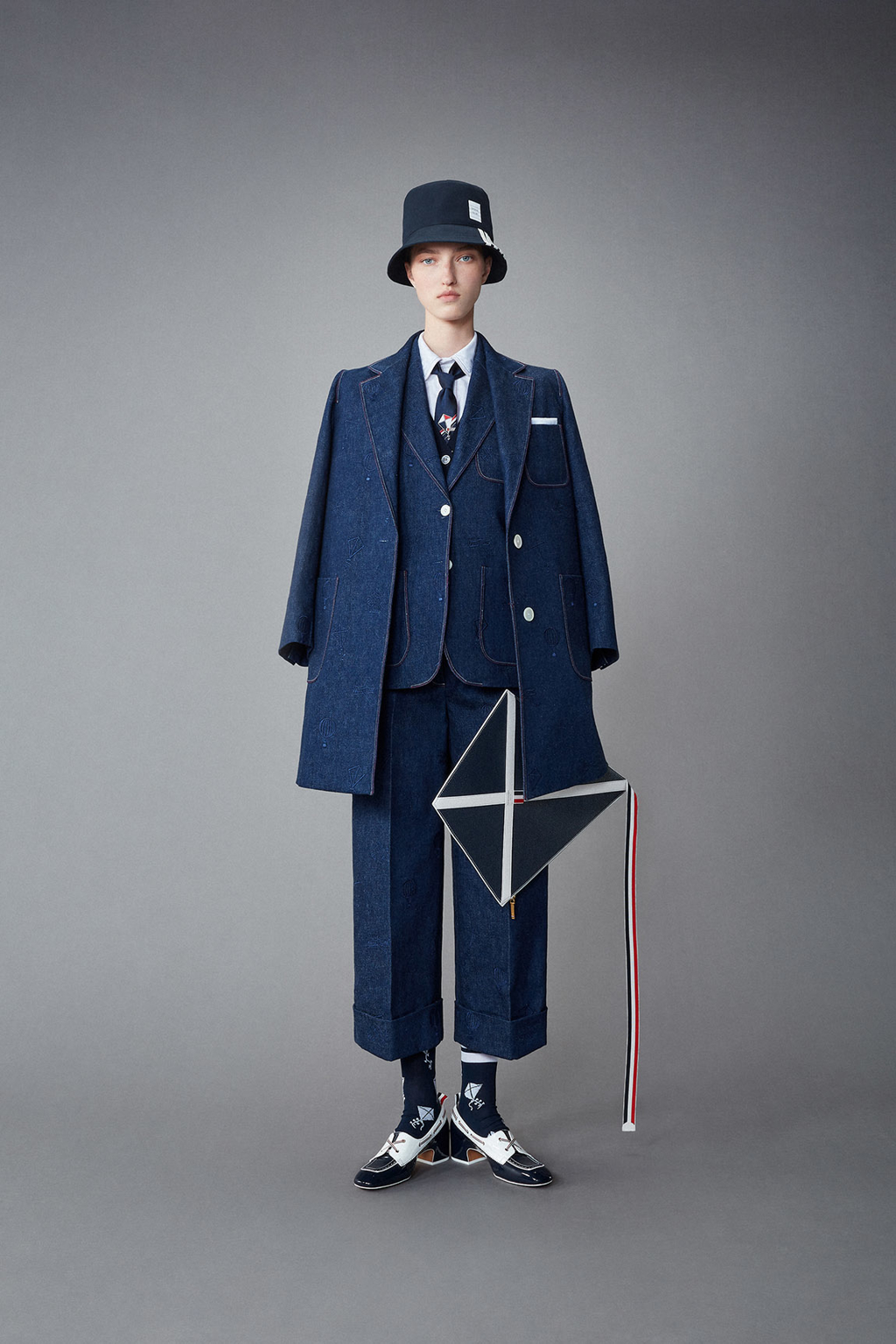 THOM BROWNE WOMENS SPRING 1 2022 - LOOK 24