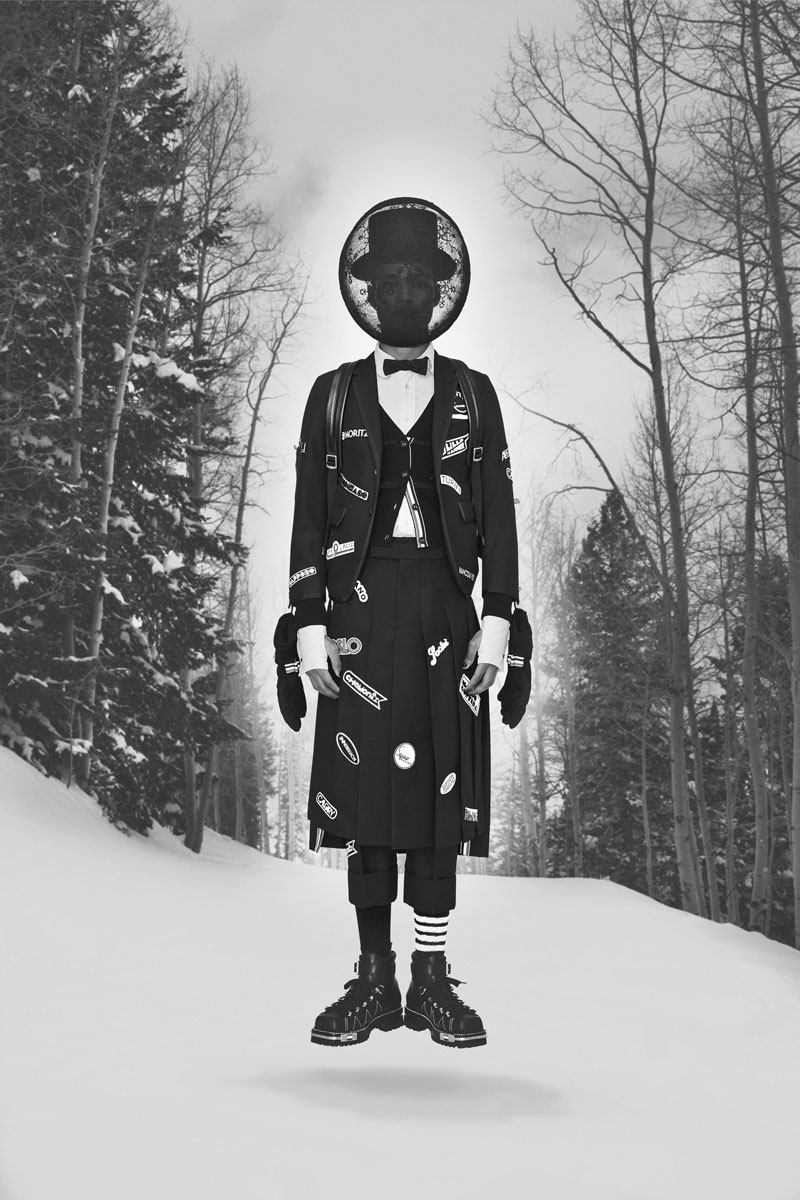 THOM BROWNE FALL 2021 RUNWAY - LOOK 14