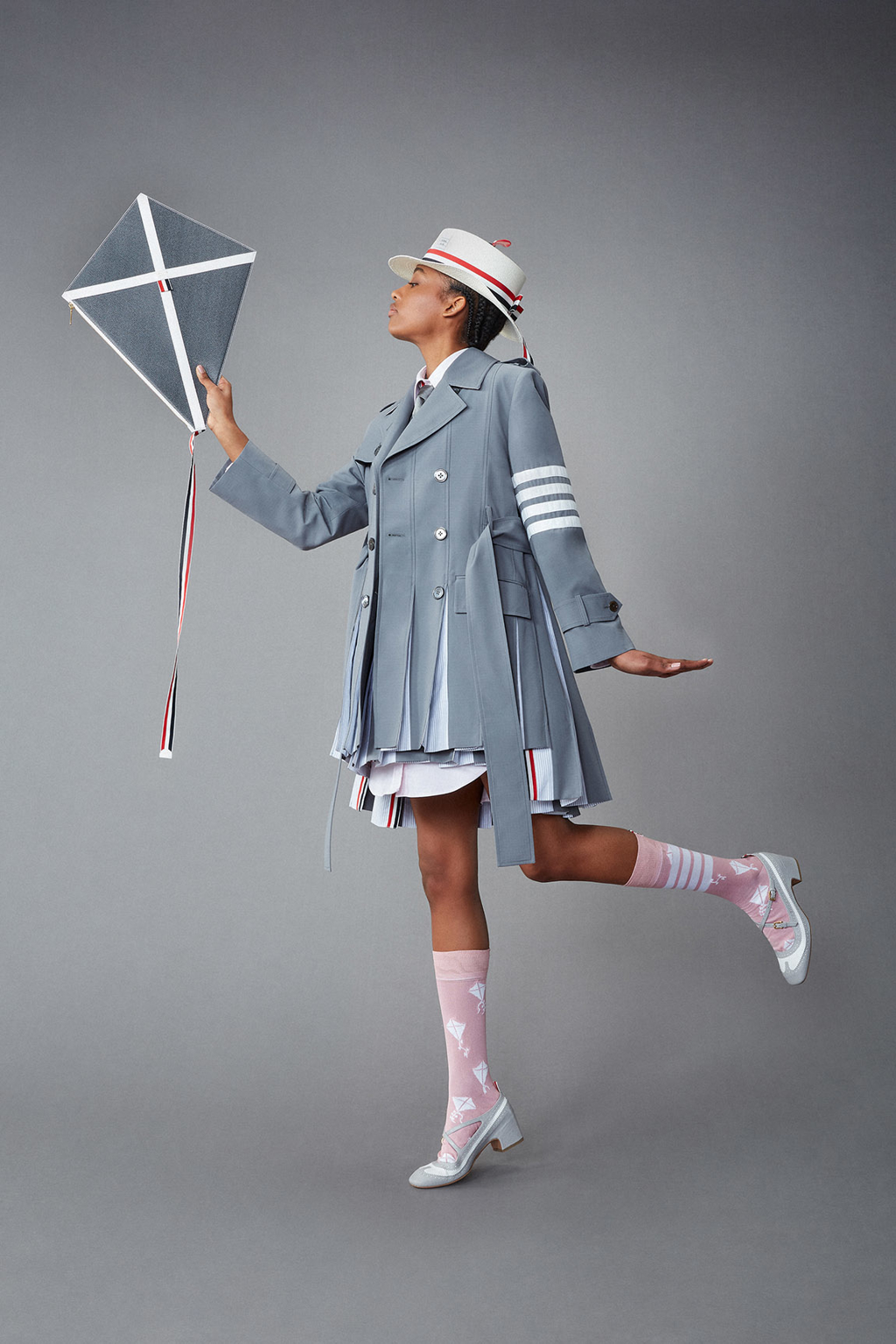 THOM BROWNE WOMENS SPRING 1 2022 - LOOK 18