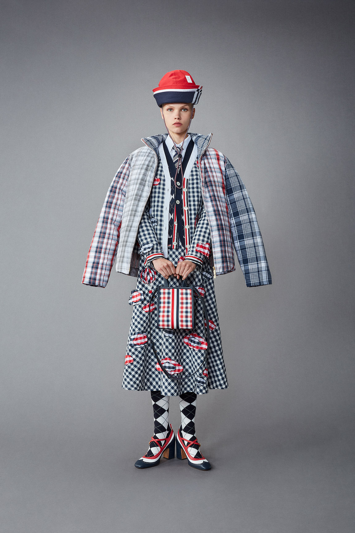 THOM BROWNE WOMENS SPRING 1 2022 - LOOK 28