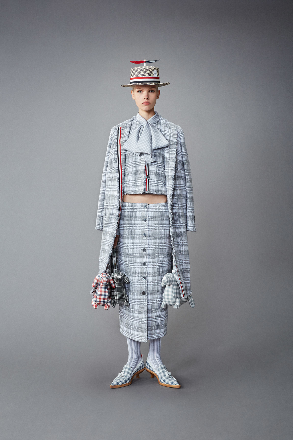 THOM BROWNE WOMENS SPRING 1 2022 - LOOK 20