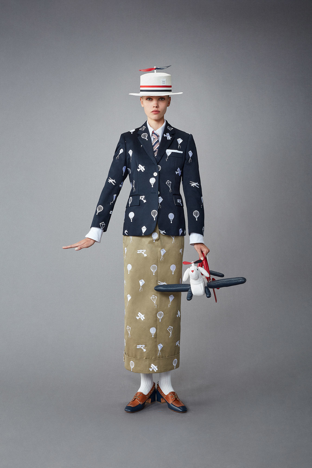 THOM BROWNE WOMENS SPRING 1 2022 - LOOK 22