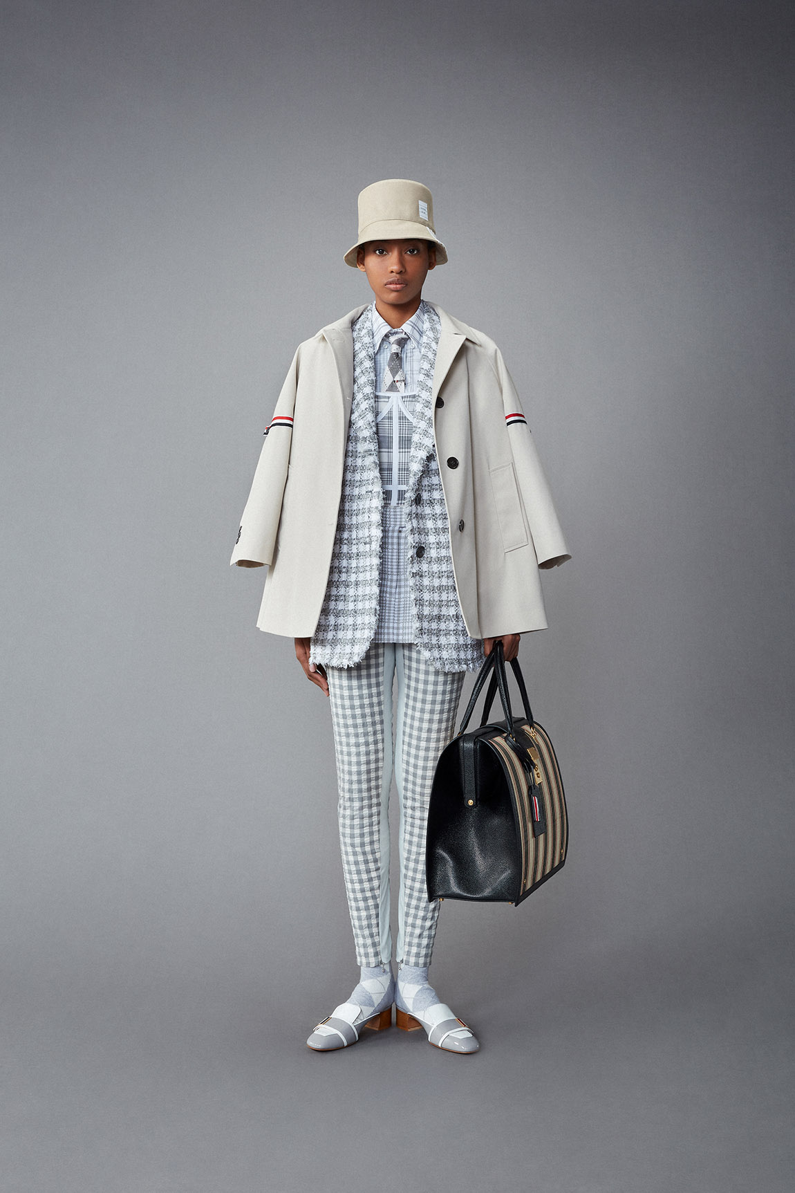 THOM BROWNE WOMENS SPRING 1 2022 - LOOK 9