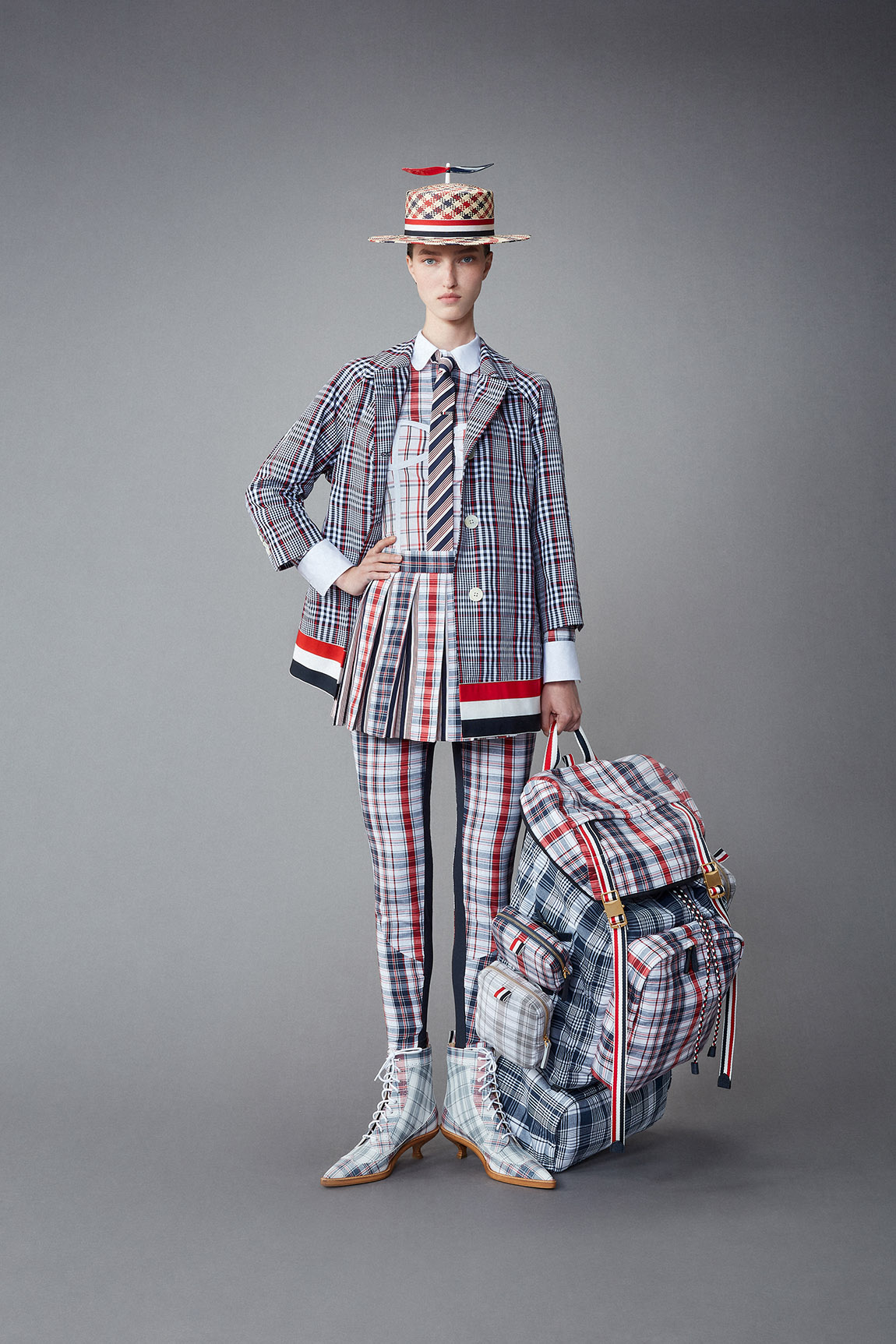 THOM BROWNE WOMENS SPRING 1 2022 - LOOK 27