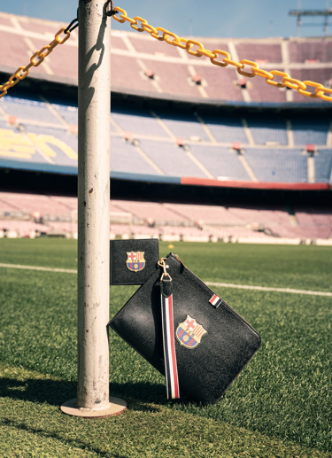 thom browne x fc barcelona barca foundation capsule collection