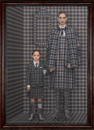 … thom browne tartan …