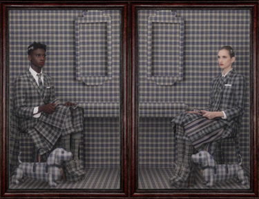 … thom browne tartan …