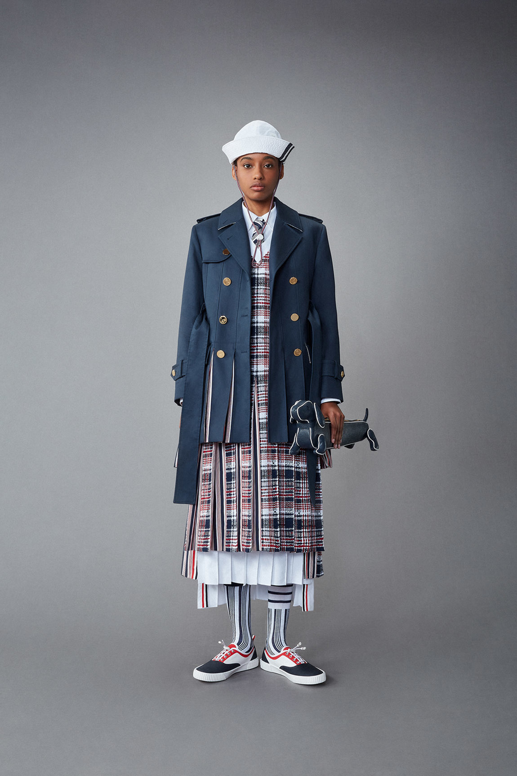 THOM BROWNE WOMENS SPRING 1 2022 - LOOK 26