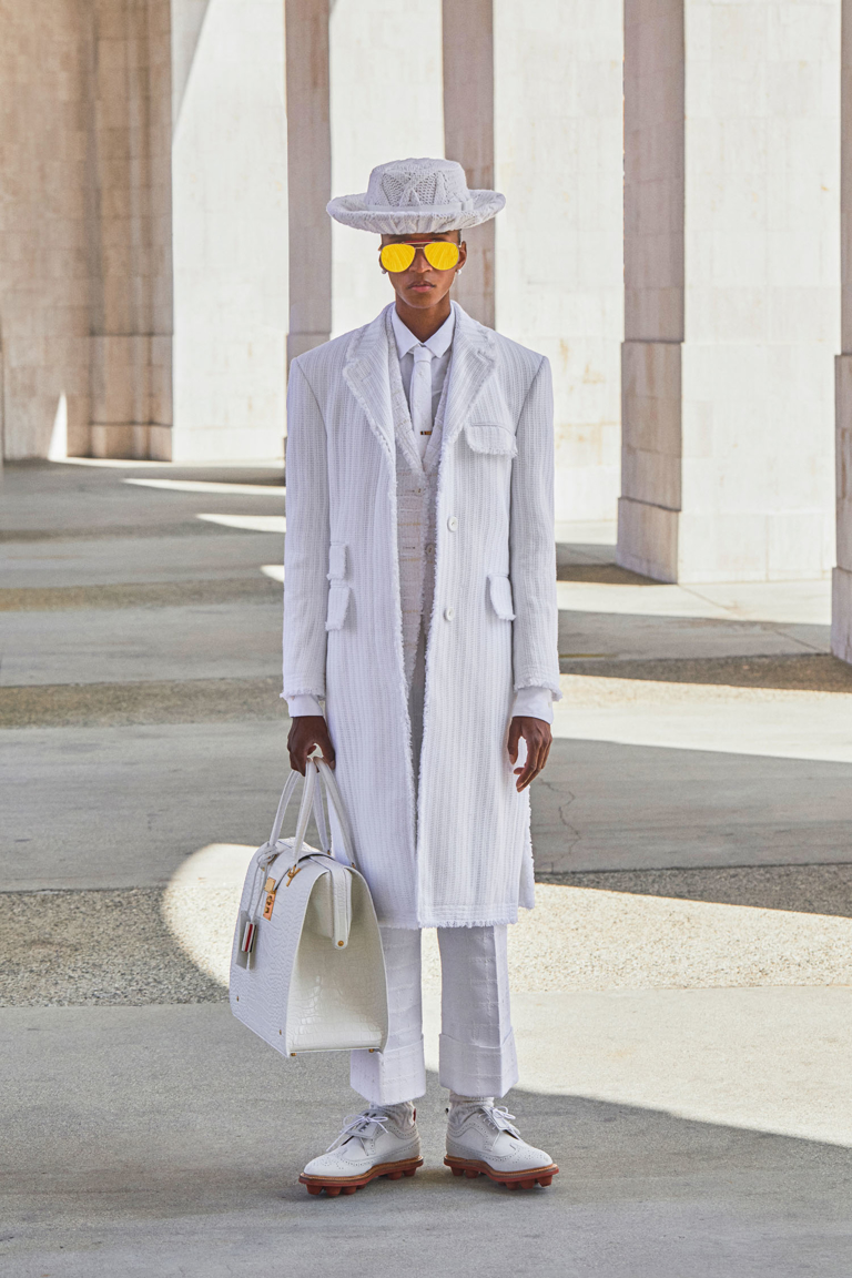 THOM BROWNE SPRING 2021 RUNWAY - LOOK 1