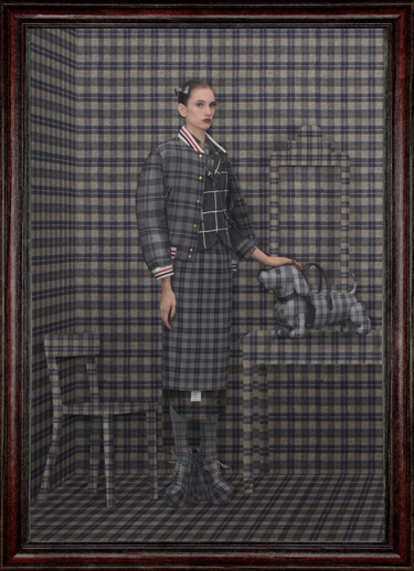 … thom browne tartan …